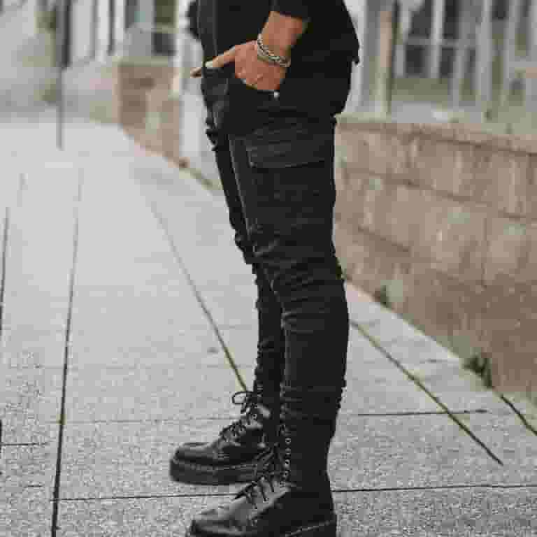 品質が snowsong Mens Hole Straight Mens Men For Joggers Jeans Clothing