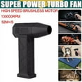130000Rpm Turbo Blower Jet Fan Strong Turbofan Brushless Motor Usb