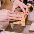 thumbnail image 4 of ELAYARD 2Ud Bisagras Antiguas Para Cajas Y Muebles En Con Acabado Marrón Claro Duradero, 4 of 8
