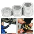 thumbnail image 6 of 14MM Aluminum Oil Drain Plug Seal Washers 94109-14000 94109-12000 Auto Engine Gasket 20Pcs, 6 of 9