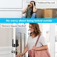thumbnail image 5 of iMagic Keypad Deadbolt, Keyless Entry Deadbolt Lock, Electronic Keypad Door Lock, Auto Lock, 50 User Codes, Easy to Install (Oil Rubbed Bronze), 5 of 8