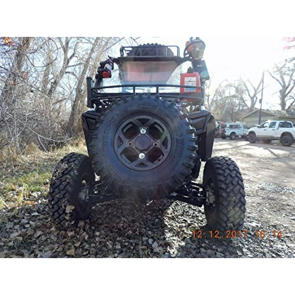 Quick Adjust UTV/ATV Receiver Hitch Spare Tire Carrier