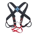thumbnail image 2 of Climbing Chest Strap Rock Climb Shoulder Straps Professional Adjustable Safety Belt Safe Body Belts Body Fixator for Protection Black, 2 of 6