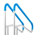 thumbnail image 6 of KFFKFF Pool Safety Rail, Pair of 55 x 32 inch Poolside Handrails, Stainless Steel with Foundation Plate for Indoor/Outdoor Swimming Areas, Deck-Installed Pool Handrail with Anti-Corrosion, 6 of 9