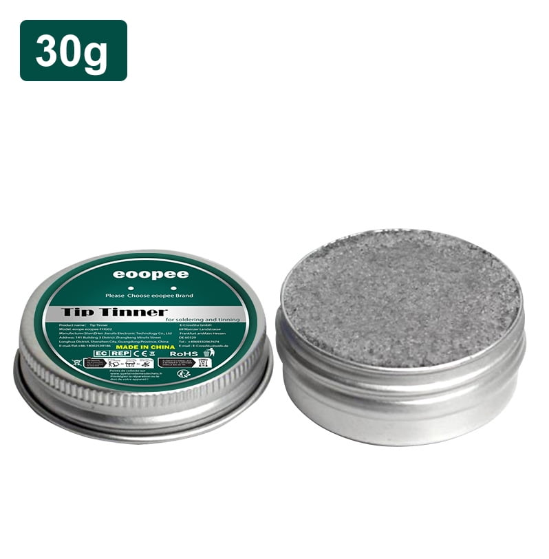Pasta Limpiadora Para Punta De Cautín | 6g | Elimina Óxido Y Residuos | Fácil De Usar | Ideal Para Mantenimiento De Soldador