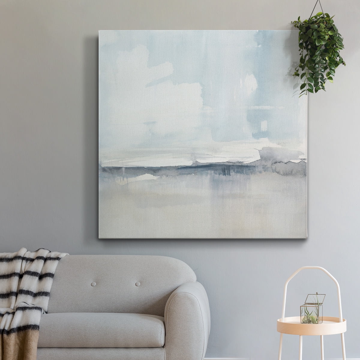 Wexford Home Red Bird Christmas Collection-Premium Gallery Wrapped Canvas, 16" x 16" - Ready to Hang
