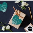 thumbnail image 6 of Inkdotpot Real Silver Foil Hugs & Kisses From The Wedding Tags Favor Hang Paper Tags 100 Pieces, 6 of 6