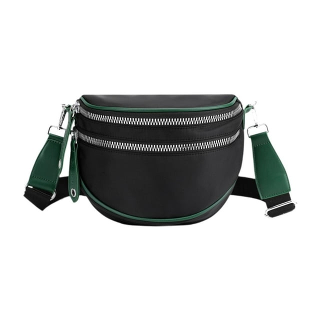 Bolso de hombro para mujeres, bolso de cuerpo cruzado portátil, informal, bolso de albóndigas, bolso de bolso de embrague de dama para viajar en la negro