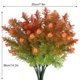 thumbnail image 2 of Planta roja y verde hojas artificiales follaje decoración falsa adorno de imitación interior al aire libre mesa hogar 4 piezas Scienceny HA9025-00B, 2 of 6