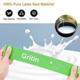 thumbnail image 3 of Fitness Bands [Set of 5] 5 Level Resistance Bands, 100% Latex Fitness Bands Resistance Bands with German Exercise Instructions and Carrying Bag, Gymna, 3 of 5