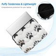 thumbnail image 2 of FORMRS 13-13.3 inch Laptop Sleeve Case Soft Carrying Quilted Computer Bag Cover, Cartoon Cat Paw, 2 of 7