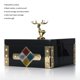thumbnail image 2 of Caja de joyería cuadrada (Golden - Deer Large Size) Caja de almacenamiento Collar de anill MABOTO Joyero hecho con material compuesto., 2 of 7