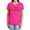 Hot Pink, variant on Superman Action Comics Logo Women's T Shirt, Red, Medium