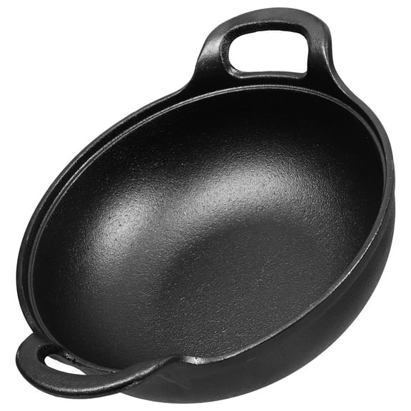 BESTYASH WORGEOUS Preseasoned Small Cast Iron Skillet Black Home Cooking Frying 1Pack