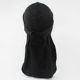 thumbnail image 6 of XINYUAN Spandex King鈥橲 Durag Scarf Head Rap Tie Baotou Hat and Long Tail Hat Z9C8, 6 of 9