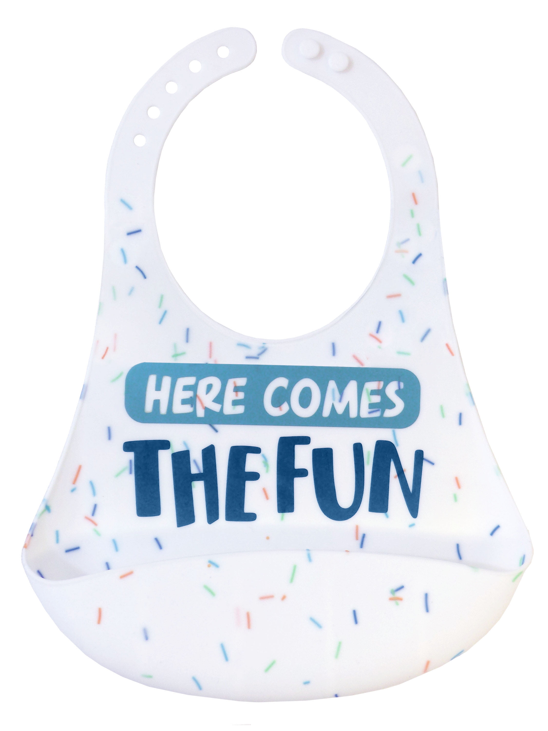 The Parent’s Choice Neutral Confetti Scoop Bib
