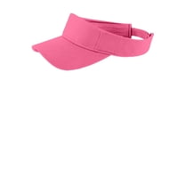 Sport-Tek PosiCharge RacerMesh Visor-One Size (Bright Pink)