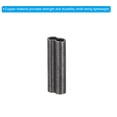 thumbnail image 4 of 1/25" 1mm Wire Rope Loop Sleeve 100 Pcs Copper Double Ferrule Duplex Crimping Loop Sleeve for Wire Rope Cable Fittings Rigging Fishing Wire,Black, 4 of 6