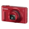 Canon PowerShot SX610 HS - Digital camera - compact - 20.2 MP - 1080p - 18x optical zoom - Wi-Fi, NFC - red