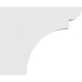 thumbnail image 3 of Ekena Millwork 4"W X 10"H X 12"L Standard Yorktown Architectural Grade PVC Rafter Tail, 3 of 4