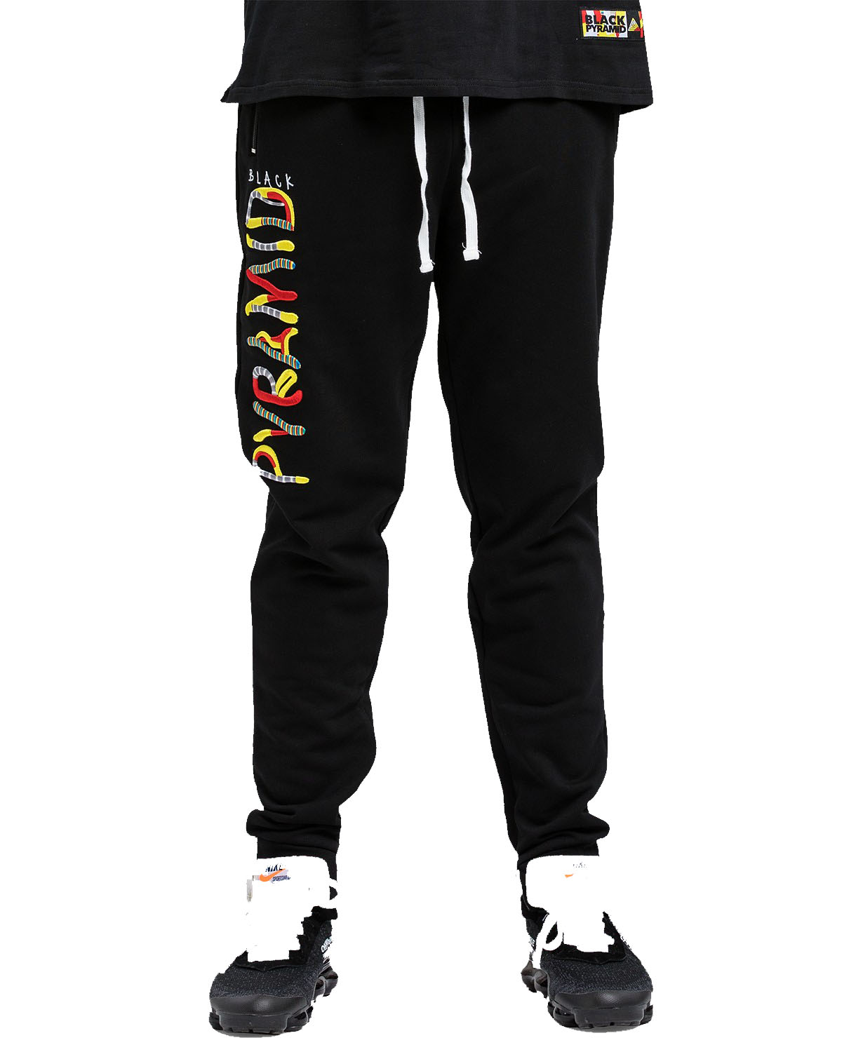 black pyramid track pants