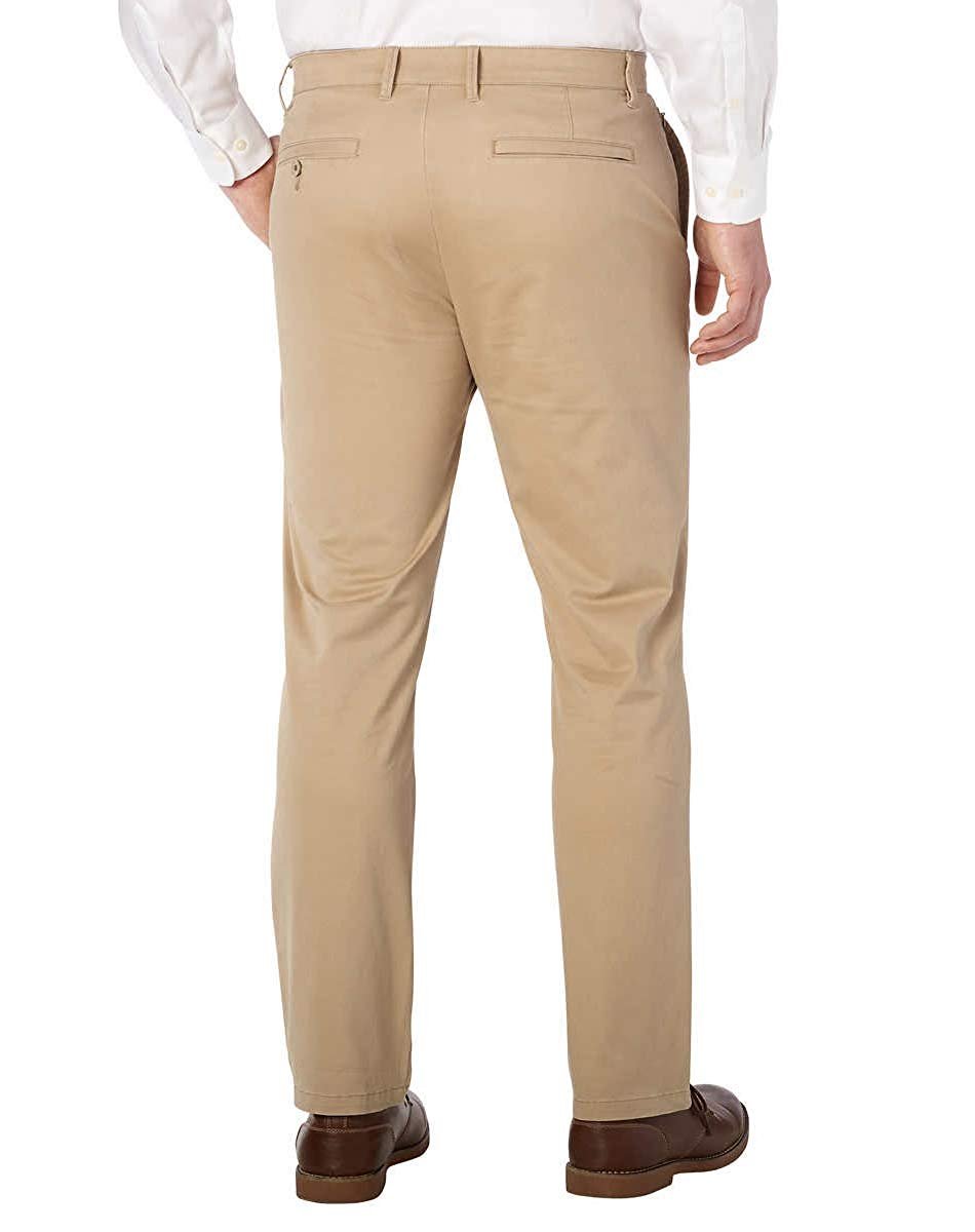 【かじ】WASHED CHINO COTTON Di Sondrio Khaki Stretch Cotton Chino - Custom Fit Pants