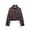 Coffee, variant on Womens Jacket Polka Dot Lightweight Long Sleeve Casual Loose Coat Fall Winter Outerwear with Buttons Trendy Womens Clothes White L