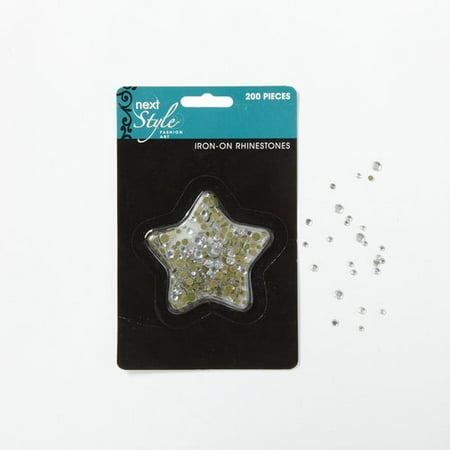 Iron Ons 200 Count Crystal Set
