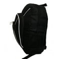 thumbnail image 2 of K-Cliffs 16" 100%  Rip-Stop Polyester Multi Pocket Unisex  School Backpack,  Black, 2 of 3