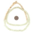 thumbnail image 2 of The Bead Chest African Recycled Glass Beads – Handmade in Ghana – Pastel Green 7mm Strand for Jewelry Making, Crafts, and Home Decor I Approximately 63 Beads, 2 of 3