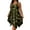 Multicolour, variant on NinXxx Women‘s Square Neck Sleeveless Camo Dress Loose Casual Tunic Sundress Blue XL