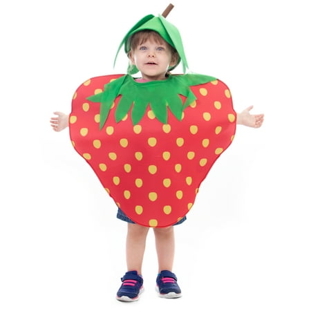 Boo! Inc. Sweet Strawberry Halloween Costume for Kids | Unisex