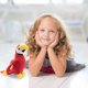 thumbnail image 4 of Lindo loro de peluche, pájaro realista de peluche, loro duradero, suave, regalo para niños, niñas y bebés, peluche creativo, 4 of 5