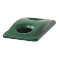 thumbnail image 1 of Rubbermaid Commercial Slim Jim Container Lid, 2.8" x 11.3" x 20.4", Green, 1 of 2
