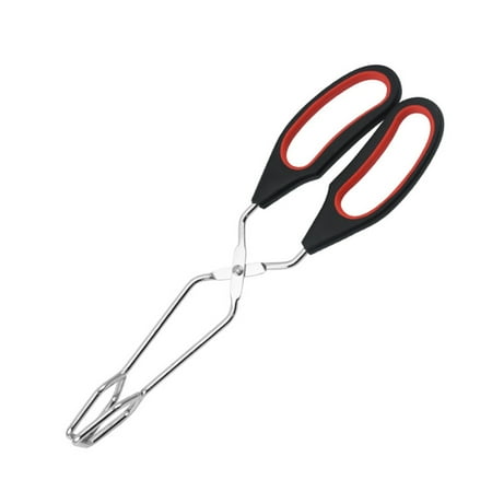 

Heat-Resistant BBQ Clip - Extended Collet for Non-Slip Grilling Heavy-Duty Meat Tong Serving Clamp - Perfect for Kitchen Use