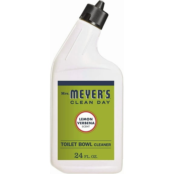 Mrs. Meyers Clean Day Liquid Toilet Bowl Cleaner, Stain Removing, Lemon Verbena Scent, 24 oz