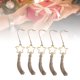 thumbnail image 5 of Adorno Colgante Con Borla De Estrella, Borla De Cuerda De Yute, 5 Piezas De Cuentas De Madera, Colocación Versátil, Moderna Para Sala De Estar, 5 of 7