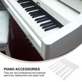thumbnail image 4 of 52pcs Practical Piano Keytops Replacement Keys Piano Accessories (White), 4 of 9