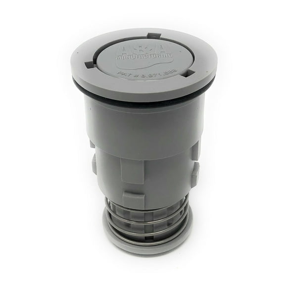 A&A Gamma Series 2 Adjustable Flow Pop Up Head (Light Gray)