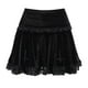 thumbnail image 3 of Txlixc Falda con bordado cruzado para mujer Falda elegante con ribete de encaje para mujer Txlixc Sexy, 3 of 7