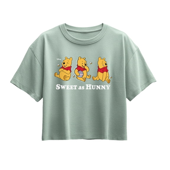 Winnie the Pooh - Oh Hunny - Youth Girls Boxy T-Shirt