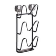 thumbnail image 1 of fastboy Easy-to-clean Kitchen Storage Rack With Pot Lid Holder Iron Kitchen Accessories For Kitchen black, 1 of 6