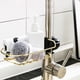 thumbnail image 2 of Estante para grifo dorado para toallas de piscina y jabones, escurridor de hierro dorado elaborado con elegancia, 2 of 8