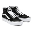 thumbnail image 2 of Tenis Mujer Vans Alto Casual Textil Tela Comodos Urbanos Sport Ajustables Cordones negro 25.5, 2 of 3