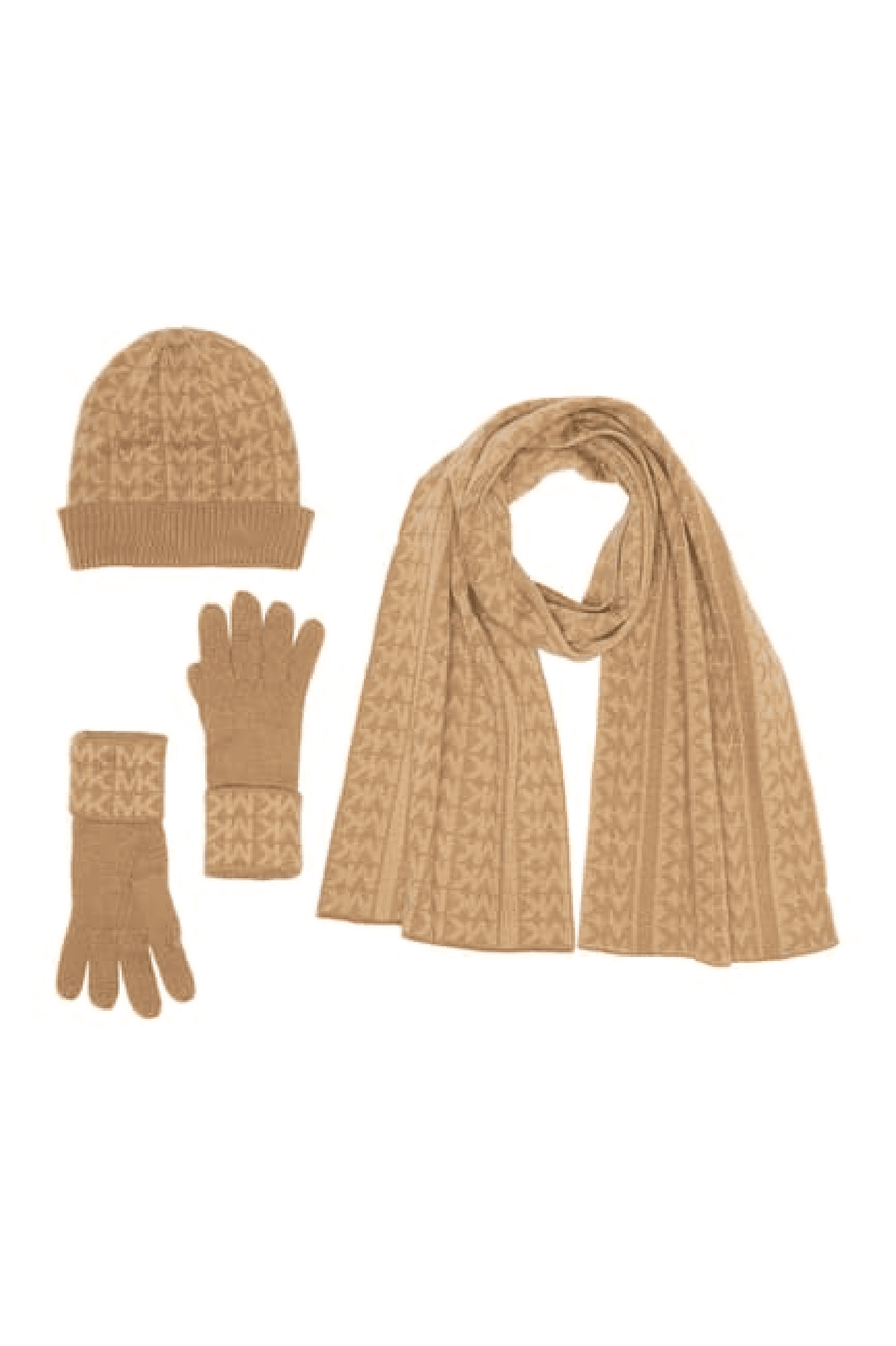 michael kors scarf and gloves set