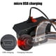 thumbnail image 5 of Headlights 7 Lights And 8 High Brightness Headlights White Light Long Range USB Charging LED Strong Light Headlights, 5 of 6