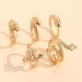 thumbnail image 5 of 5 Pcs Snake Rings Set Ouroboros Wrap Open Rings Stackable Animal rings Adjustable Knuckle Rings for Men and Women, 5 of 12