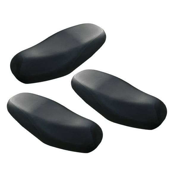 unbranded  3 Pcs Pit Bike Seat Cover Saddle Covers for Motorcycles Pad Scooter Black