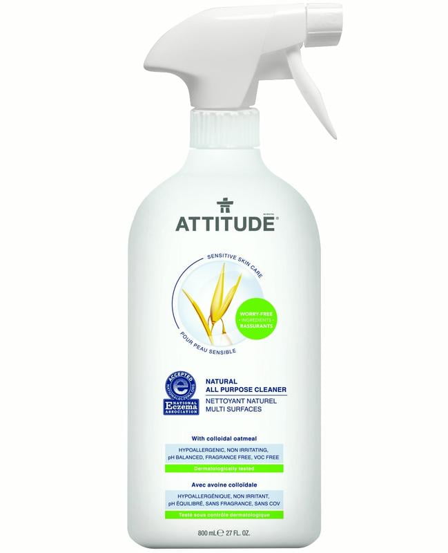 Attitude Sensitive Skin Care Natural All Purpose Cleaner, Fragrance