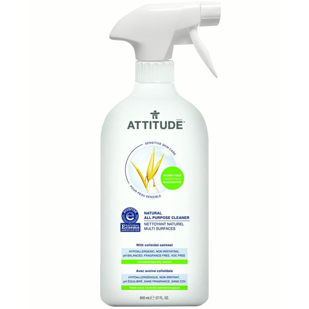 Attitude Sensitive Skin Care Natural All Purpose Cleaner, Fragrance